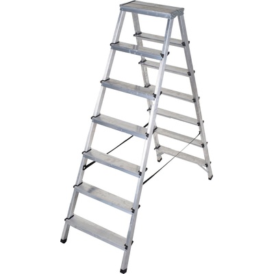 DRABEST Двустранна алуминиева стълба Drabest 2x7 (03082700)