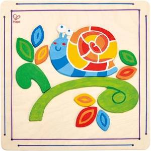 Hape Творчески комплект, Hape, Оцвети и играй, Щастливият охлюв