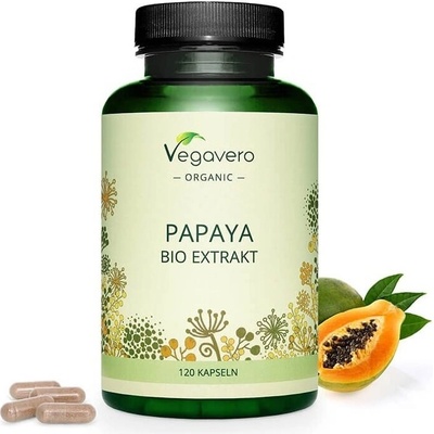 Vegavero Папая БИО екстракт 120 капсули | Vegavero (VV-VITA-190)