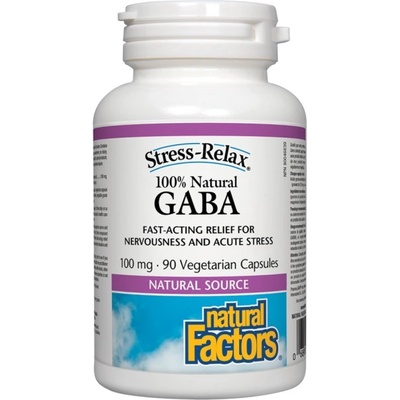Natural Factors GABA 100 mg [90 капсули]