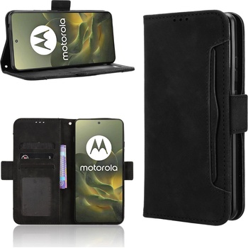 Motorola Защитен Кожен калъф Портфейл за Motorola Edge 70 5G със Стойка и Магнитно затваряне | Вкл. Протектор, 5 Цвята