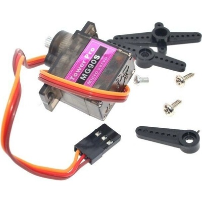 LaskaKit Mini servo MG90S 180° Plastové převody – Sleviste.cz