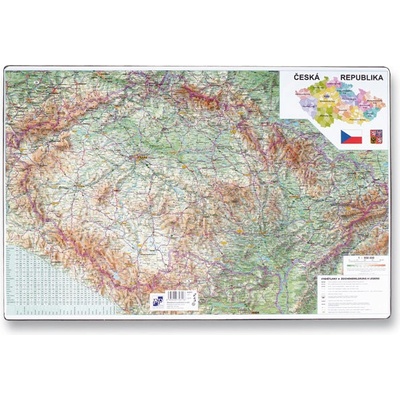 Karton P+P Podložka Mapa České republiky 5806 – Sleviste.cz