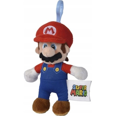 Kľúčenka plyšová Simba Toys Super Mario 14 cm YOSHI