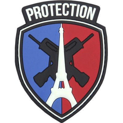 Gumová nášivka 101 Inc Paris Protection - farebná
