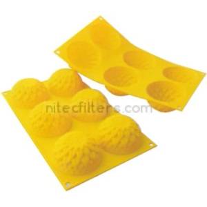 Silikomart Силиконова мултиформа small dahlia 6 броя, код С49