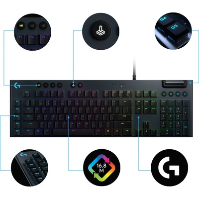 Logitech G815 LIGHTSYNC RGB Mechanical Gaming Keyboard 920-008992