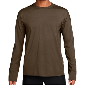 Nike Мъжка блуза с дълъг ръкав Nike Dri-Fit 24.7 Inner Strength Jersey Knit L/S Top Longsleeve - Dark Hazel / Black / Velvet Brown - размер XL (217-0731-0214)