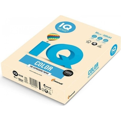 farebný papier IQ color krémový CR20 A4 80g Mondi