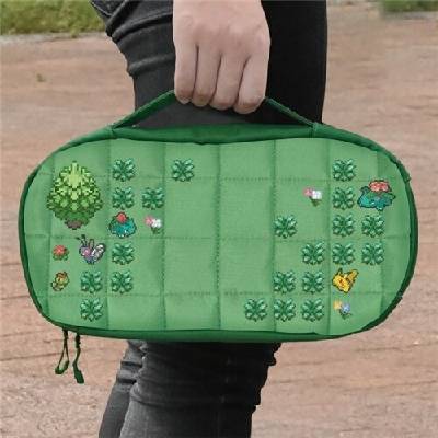 HORI Puff Pouch Pixel Green Switch 2 HRSS0624