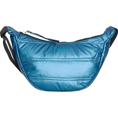 New Rebels Lesklá crossbody dámská kabelka Tinna modrá