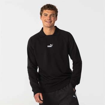 PUMA Блуза Puma Men's Logo Crew Sweatshirt - Black