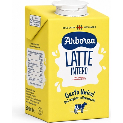 Arborea plnotučné UHT mlieko 500 ml