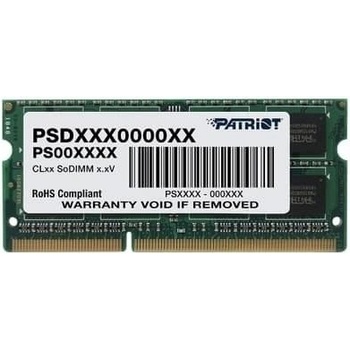 Patriot DDR3 8GB 1600MHz CL11 PSD38G1600L2S