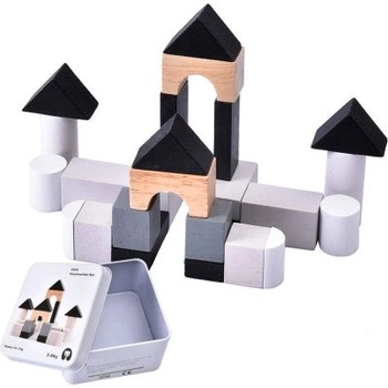 Plan Toys - Дървена мини игра - Конструктор (4129)