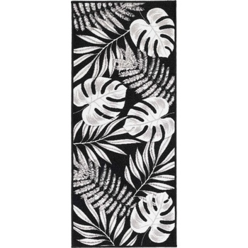 douceur d'intérieur Черна пътека подходяща за пране 50x120 cm Amber - douceur d'intérieur (1741485)