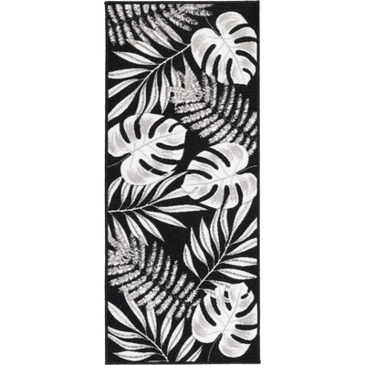 douceur d'intérieur Черна пътека подходяща за пране 50x120 cm Amber - douceur d'intérieur (1741485)