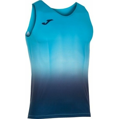 Joma bežecké Elite VII T-Shirt F.TURQUOISE-sleeveless dark navy