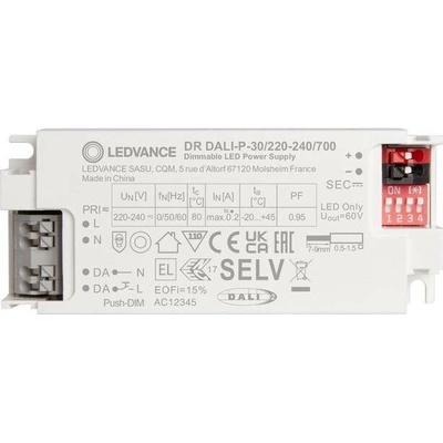 LEDVANCE LED předřadník DR DALI-P-30/220-240/700 20X1