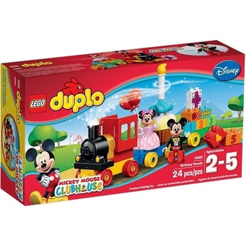 LEGO® DUPLO® 10597 Mickey a Minnie narozeninový vlak