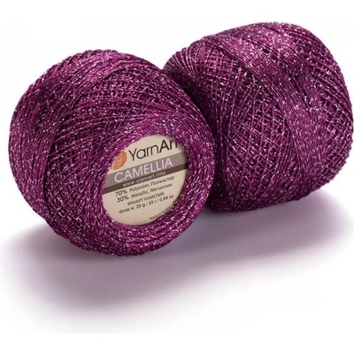 Yarn Art příze Camellia 425 fialovo růžová