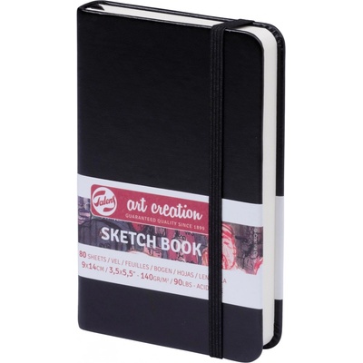 Talens Art Creation Sketchbook v pevné vazbě Black 9 x 14 – Zboží Dáma