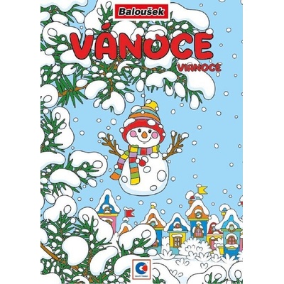Omaľovánka A5 Vianoce