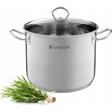 Hrnec Z NEREZOVÉ oceli s poklicí Acero 28 cm AMBITION 13,5 l
