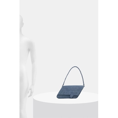 HUGO Blue чанта дамска от деним Ulani D_Shoulder Bag (50563042)