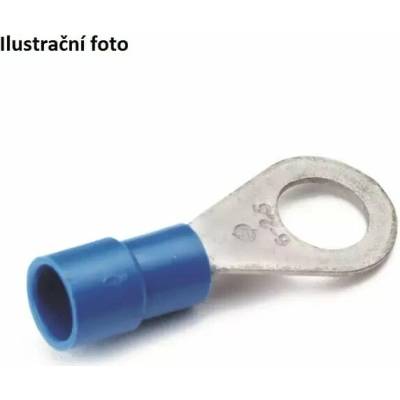 NÁŘADÍ CIMCO s.r.o. Lisovacie oko - 18 0036 - izolované 1,5-2,5/M5 mm - modré (100 ks)