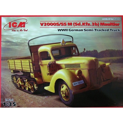 ICM V3000S/SS M Maultier German Semi-Track Truck 1:35