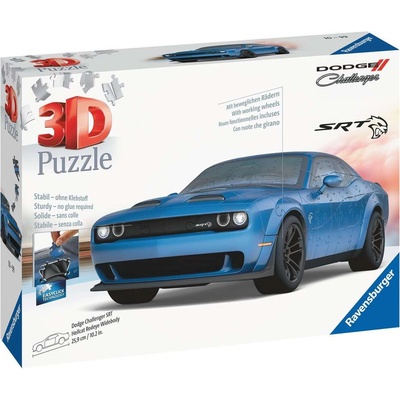 RAVENSBURGER 3D puzzle Dodge Challenger SRT Hellcat Widebody 163 ks
