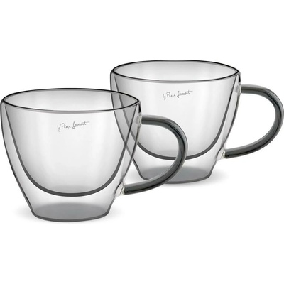 Lamart LT9117 VASO Cappuccino černý 2 x 190 ml