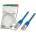 ASSMANN DIGITUS DK-1511-010-B : : U-UTP, Cat. 5e, 1.0 м, AWG26-7, син