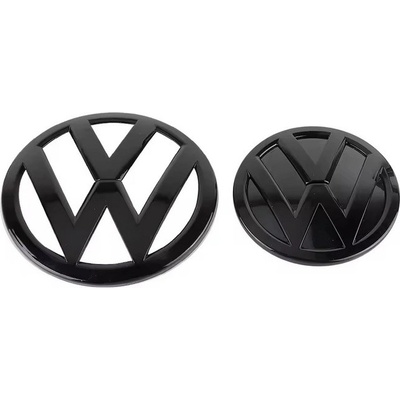 VW znak T6 177+130mm black - set 2 kusy – Zboží Mobilmania