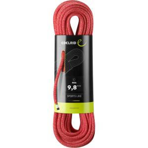 Edelrid Единично въже Edelrid Boa 9, 8 mm Single rope - Red - размер 70 m (308-0182-0714)