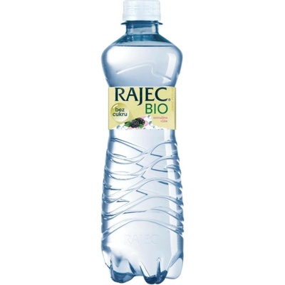 Rajec BIO růže ostružina jemně perlivá 8 x 0,75 l