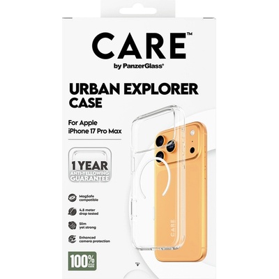 PanzerGlass® CARE Urban kryt s MagSafe Apple iPhone 17 Pro Max číry/biely