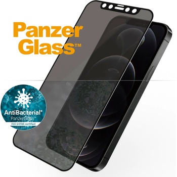 Panzer Стъклен протектор PanzerGlass - Privacy AntiBact, iPhone 12/12 Pro (5711724127113)