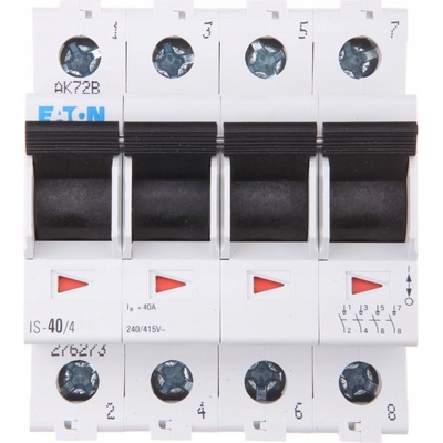 Modulární odpojovač Eaton 40A 4P IS-40/4 276273