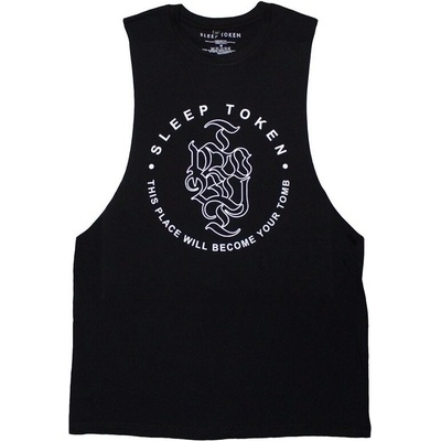 Sleep Token Tomb Text Ring Black 2XL Риза (SLTKVEST05MB05)