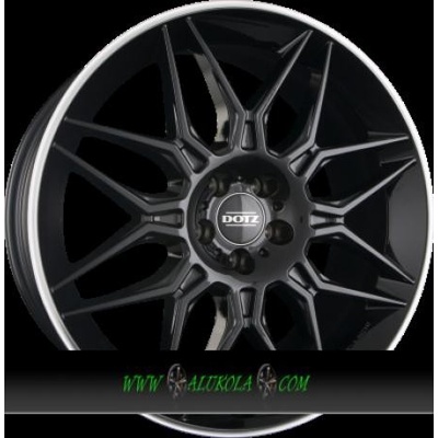 Dotz LongBeach 9,5x22 5x112 ET32 black polished – Sleviste.cz