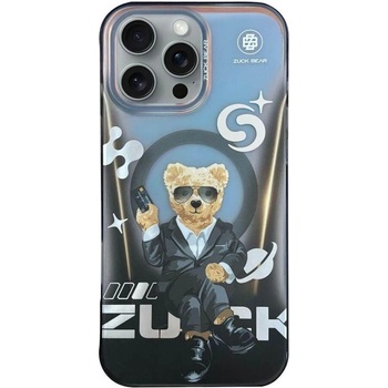 Zuck Bear Magsafe Калъф за iPhone 16, Zuck Bear Berlin Boss Mag Eins Suave Case, Черен (6974057396109)