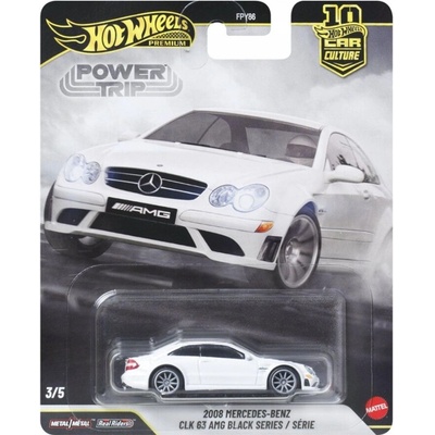 Mattel Hot Wheels Premium Power Trip 2008 MercedesBenz CLK 63 Amg Black Series