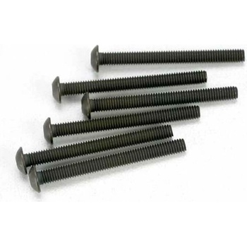 Traxxas Болтове Traxxas Screws, 3x30mm button-head machine (hex drive) (6), TRX2582 (TRX2582)
