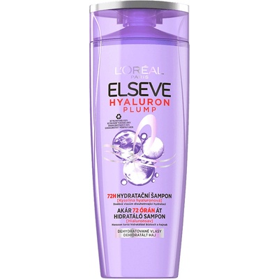 L'Oréal Paris Elseve Hyaluron Plump Moisture Shampoo hydratační šampon s kyselinou hyaluronovou 250 ml