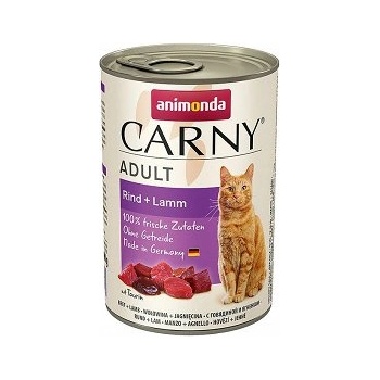 Animonda Cat Carny Adult вкус: говеждо и агнешко 400 г