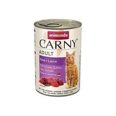 Animonda Cat Carny Adult вкус: говеждо и агнешко 400 г