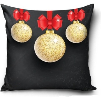 Carbotex Vianočná Black/Gold PNL231230 40 x 40 cm