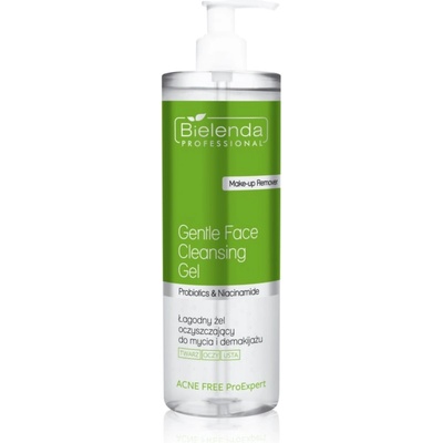 Bielenda Acne Free ProExpert лек почистващ гел за зоната на лицето и очите 500ml